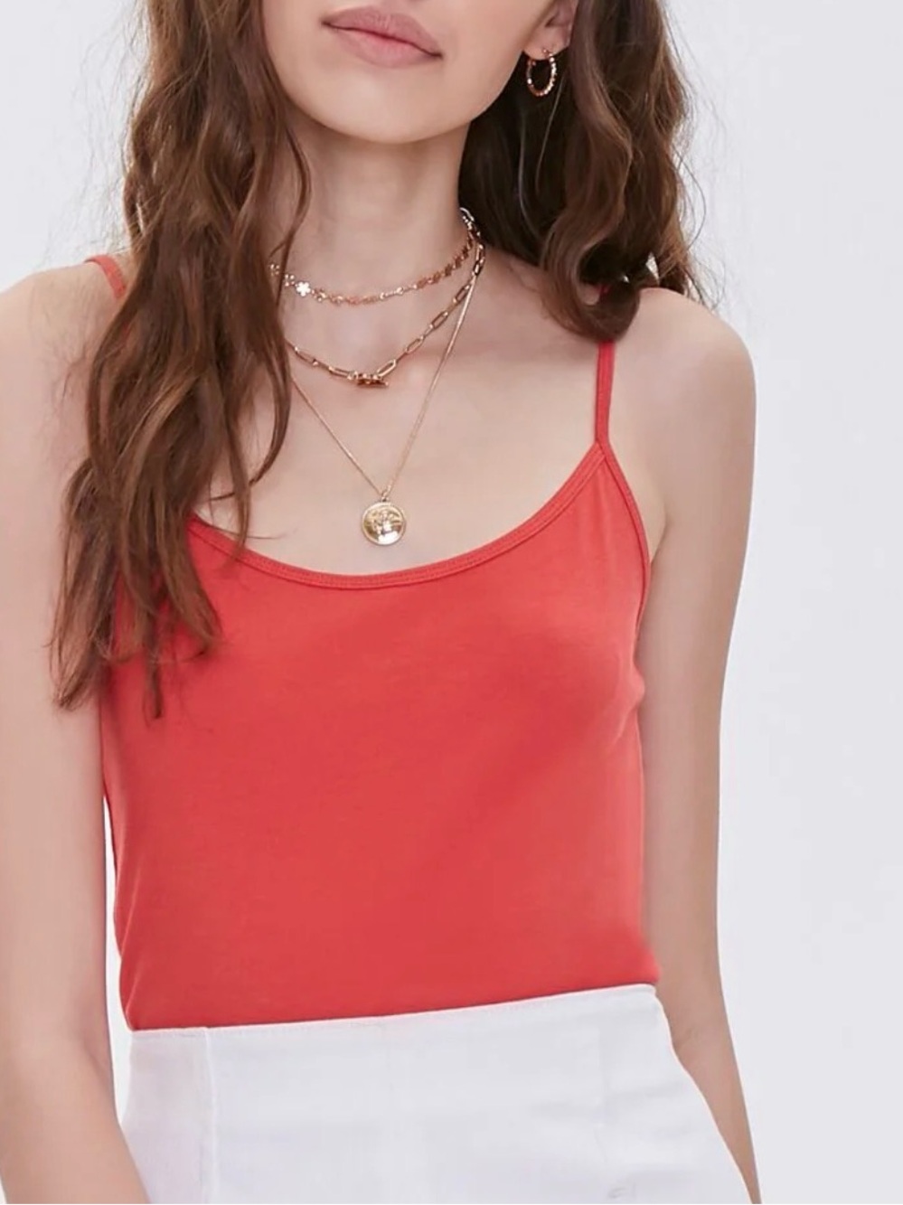 NWT Forever 21 Red Tank Top Sz Large